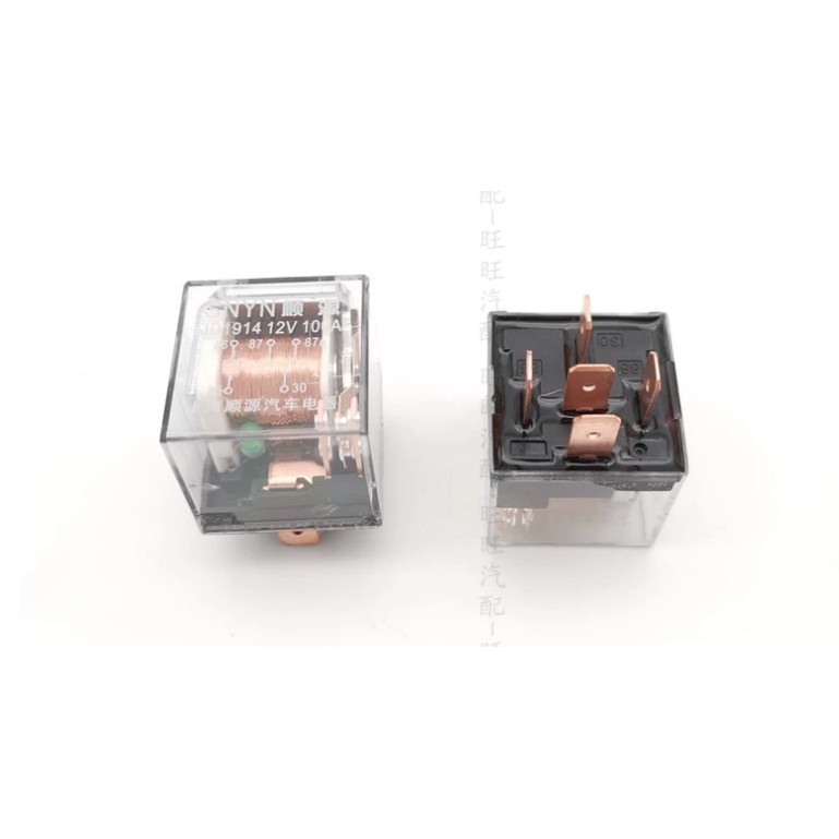 Rơ Le 4 chân - 5 chân 12V 100A Hoặc 24V 100A Nhựa Trong