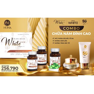 Viên Uống Cao Cấp White+++ Huna