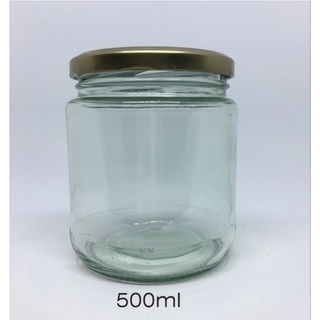 HỦ THỦY TINH CAO CẤP 500ML  ( mẫu tròn cao , tròn lùn , hủ miệng rộng , đáy thẳng )