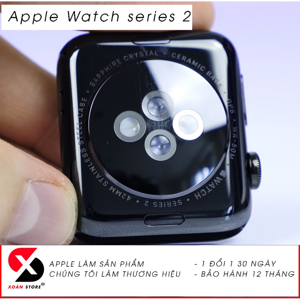 Đồng hồ Apple Watch Series 2 THÉP đẹp 99% nguyên bản BH 12 tháng 1 đổi 1 không sửa