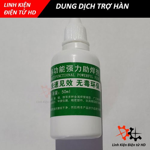 Dung dịch hỗ trợ hàn thiếc 50ml - DIY