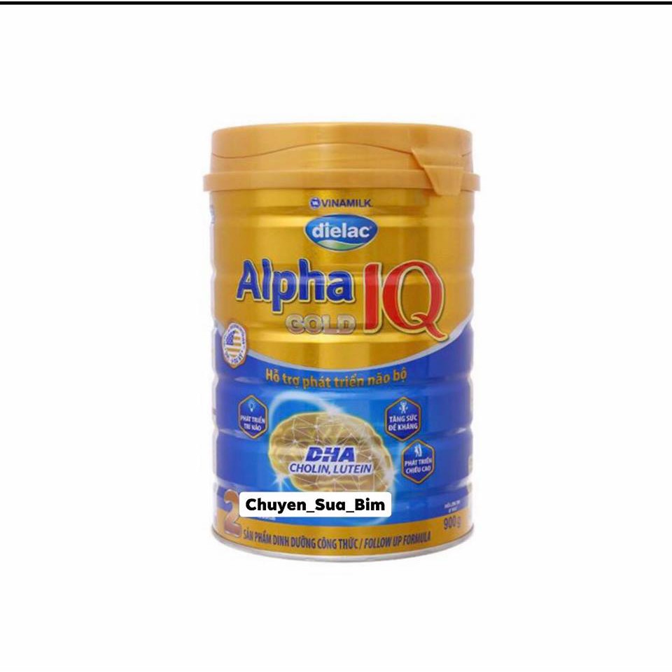 Sữa bột Vinamilk Dielac Alpha Gold Step 2 (900g) DATE 2021