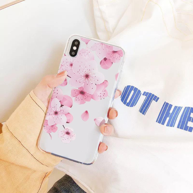 Ốp lưng iphone hình hoa đẹp 6 6S 6Plus 6S Plus 7 8 7Plus 8Plus X XSMax 11 11 Pro 11 ProMax - Infinity Case M501