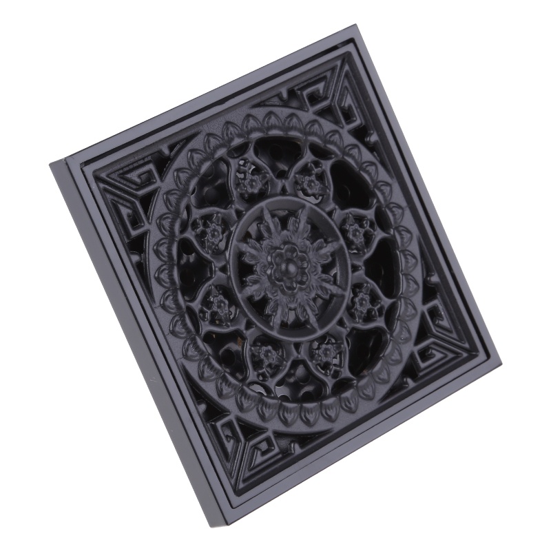 Nắp Đậy Cống Thoát Nước Sàn Nhà Tắm / Nhà Bếp Hình Vuông Vô Hình Chống Nghẹt Tóc