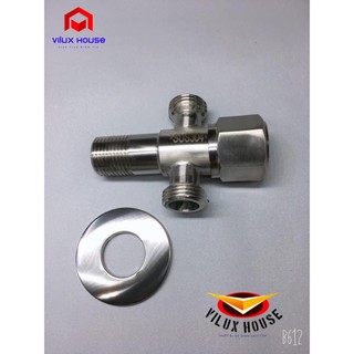 Van T khoá inox 304