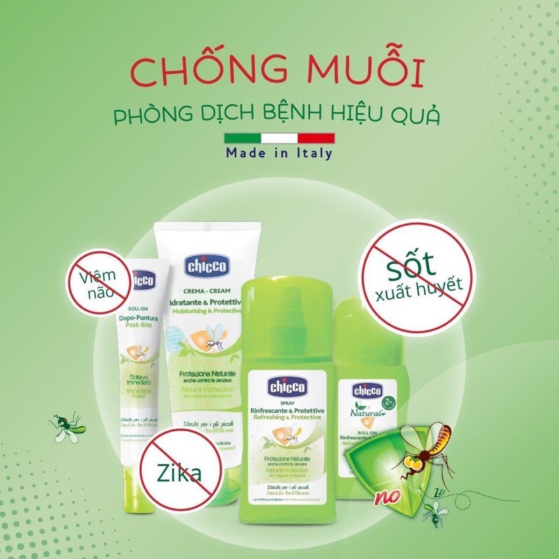 XỊT CHỐNG MUỖI CHICCO EXTRA 100ML