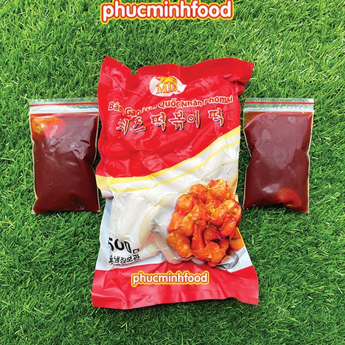 Combo Bánh Gạo Tokbokki Kèm Sốt MIR 500gram và 180 gram sốt