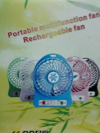 QUẠT SẠC MINI XÀI PIN VÀ SẠC