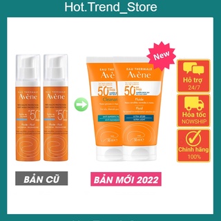 Kem Chống Nắng Avene Dry Touch Fluide /Avene Mattifying Cleanance SPF50+ 50ml