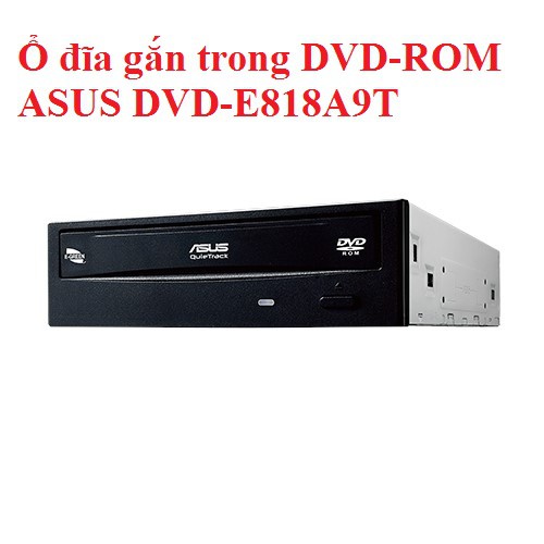 Ổ đĩa gắn trong DVD-ROM ASUS DVD-E818A9T + Tặng Gối kê cổ hình chữ U màu hồng