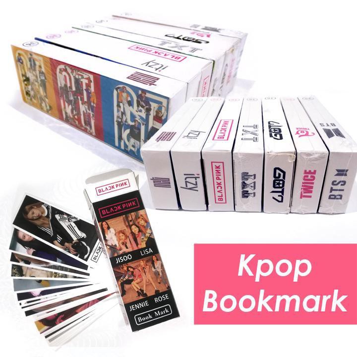 [Mã LIFEBOOK2 giảm 10% đơn 0Đ] Bookmark Blackpink đánh dấu sách tiện lợi in hình nhóm nhạc