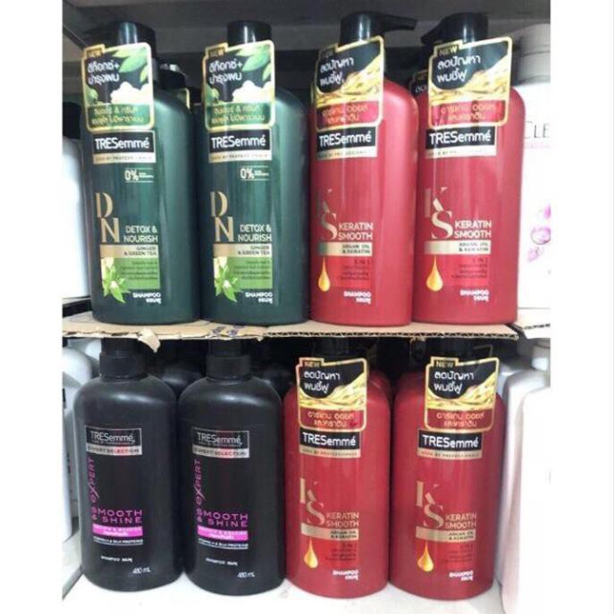 Dầu gội đầu Tresemme 450ml , Dầu xả Tresemme cao cấp - Hương thơm dịu nhẹ, dùng là mê