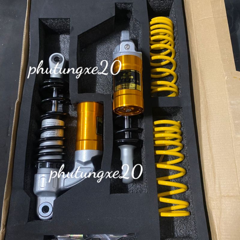 Phuộc nhún sau RCB bình dầu  cho các xe Sirius Jupiter Wave Dream Cub Axelo Win 100 Blade Future ...