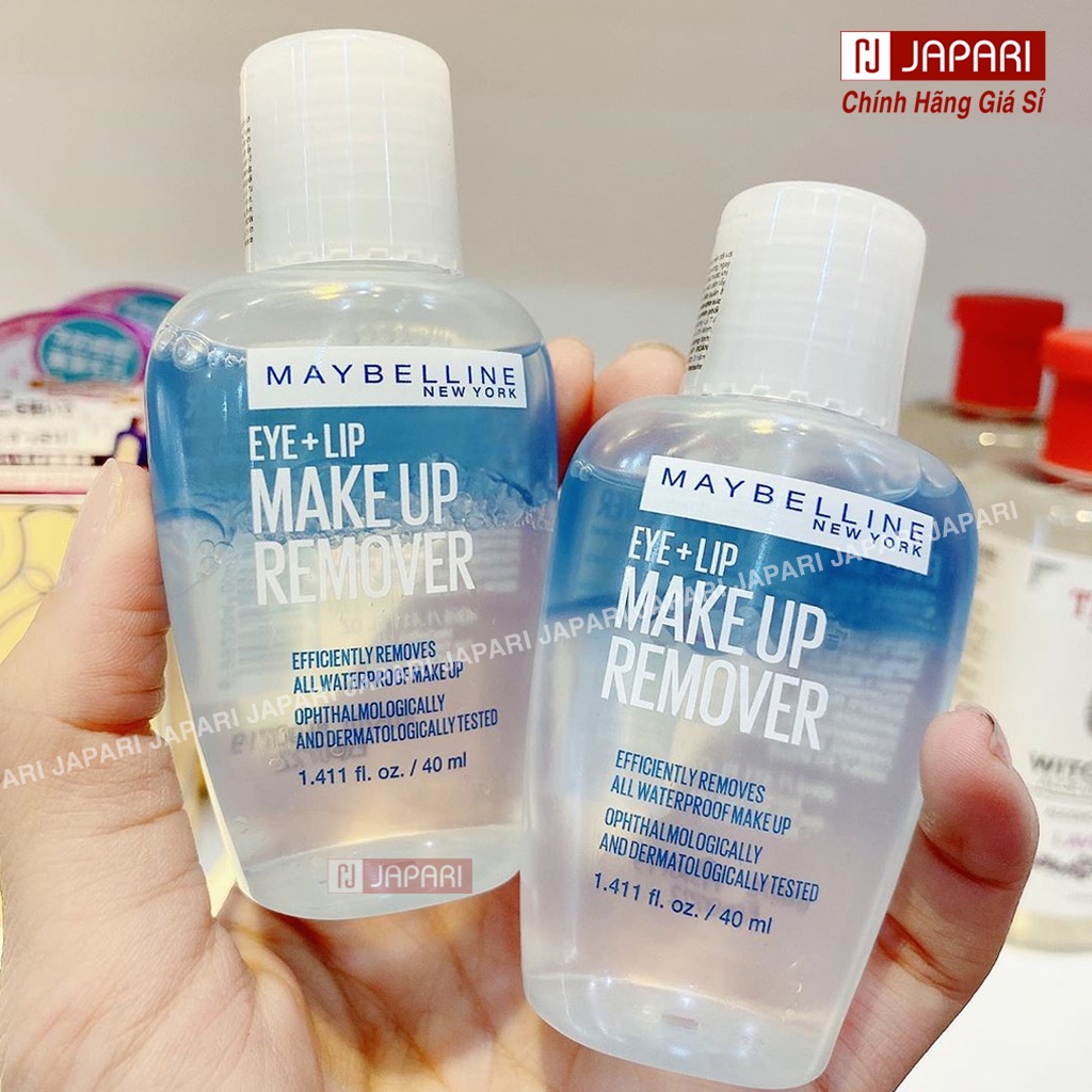 Nước Tẩy Trang Mắt Môi Maybelline Eye & Lip CHÍNH HÃNG Mini/Full- Nước Dầu Tẩy Trang Cho Da Dầu Mụn, Khô Nhạy Cảm Japari | BigBuy360 - bigbuy360.vn