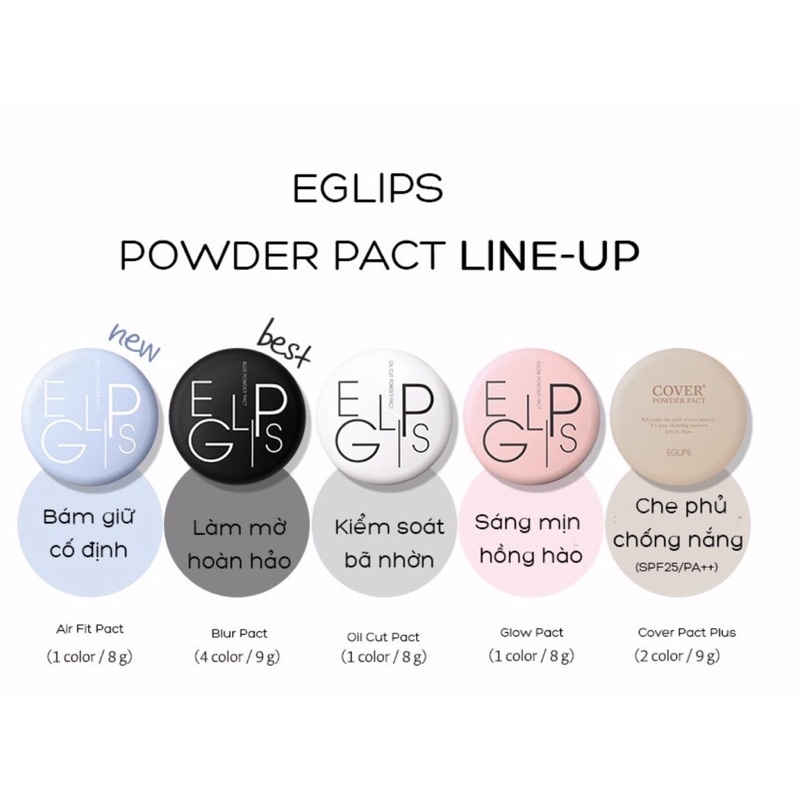 Phấn phủ Eglips Powder Pact