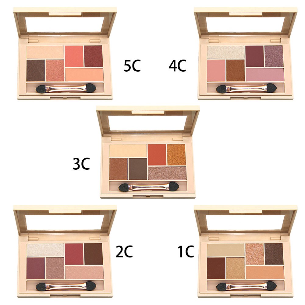 [Hàng mới về] Bảng phấn mắt 6 màu NOVO trang điểm hiệu ứng lấp lánh | BigBuy360 - bigbuy360.vn