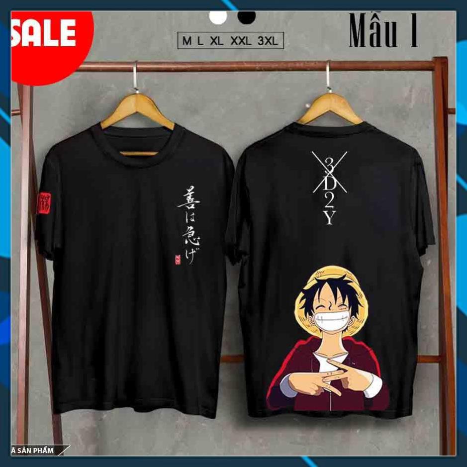SALE 50%- 🔥HOT🔥 áo phông One Piece ANime Manga đẹp ⚡ FREESHIP ⚡Mẫu áo thun Unisex One Piece cực chất