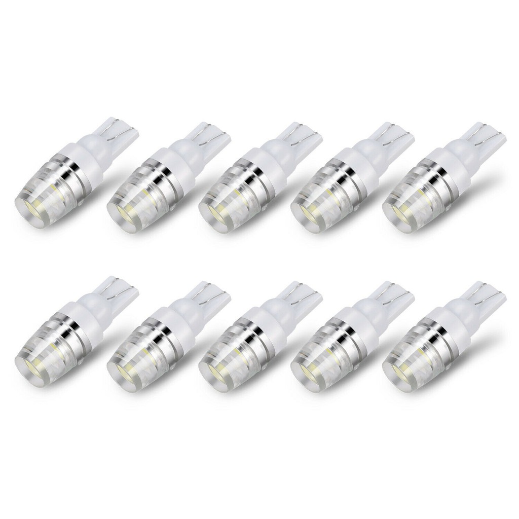 Đèn LED T10 Thấu Kính Gắn Biển Số Xe, Đèn Lùi Ô Tô 6000K Chip 5730 Ánh Sáng Khuếch Tán 3 Chiều Chuyên Dụng