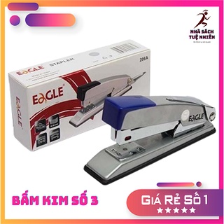  Bấm kim số 3 Eagle 206A máy bấm ghim số 3 dập ghim số 3 đồ bấm giấy size trung 