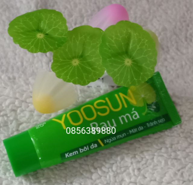 Combo 10 kem yoosun rau má ngừa mụn, chống hăm cho bé