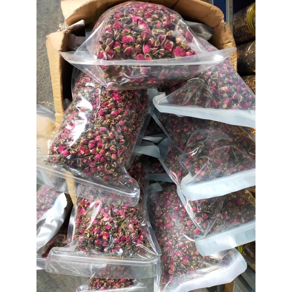 Nụ hoa hồng nguyên bông nụ 500g pha trà cực thơm