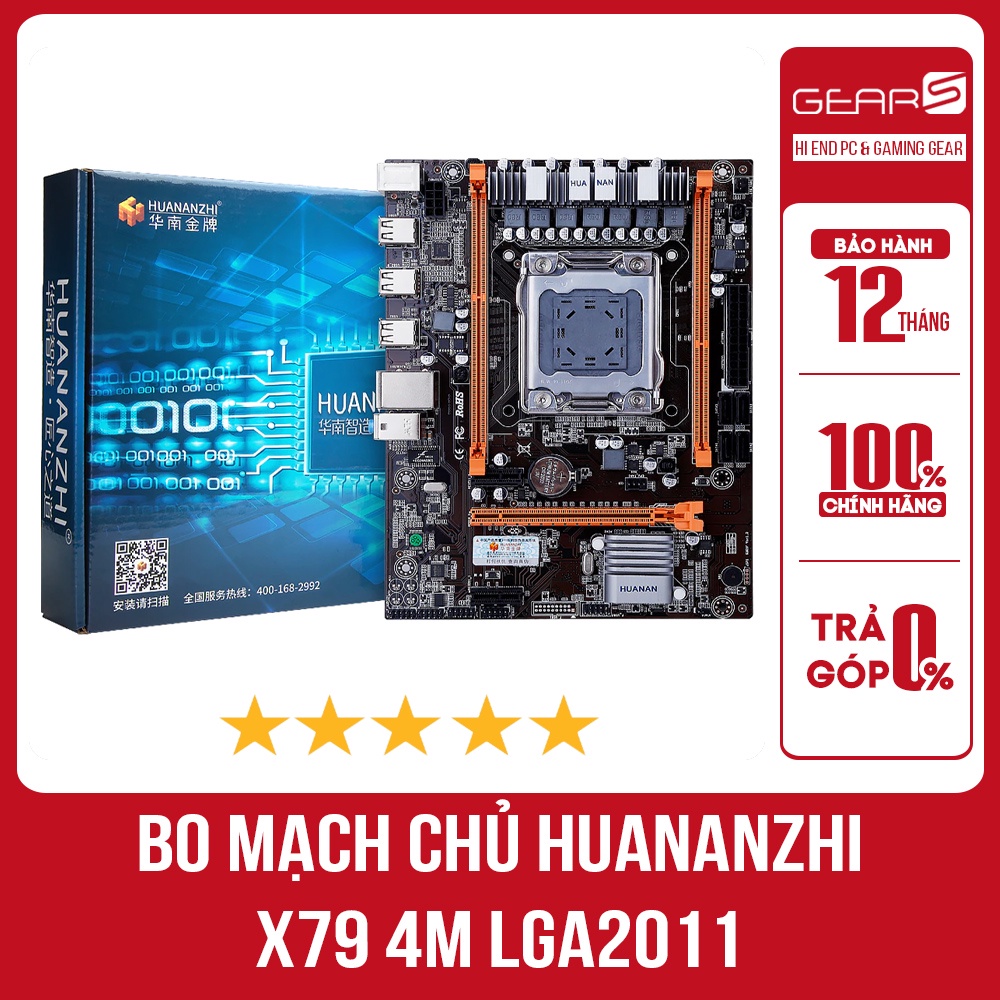 Bo mạch chủ HUANANZHI X79 4M LGA2011 - Bảo hành 12 Tháng