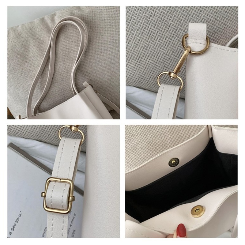 Túi Da PU Đeo Chéo Phong Cách Cổ Điển Dành Cho Nữ