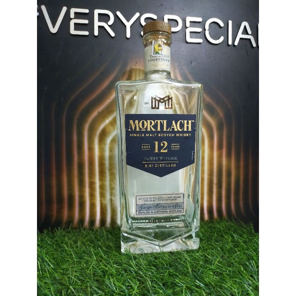 Vỏ chai rượu ngoại Mortlach 12 năm ,16 năm