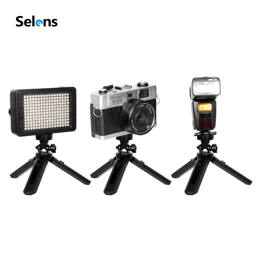 Chân Máy Ảnh Tripod Selens Thiết Kế Chống Rung Cao Cấp Cho Camera Dslr