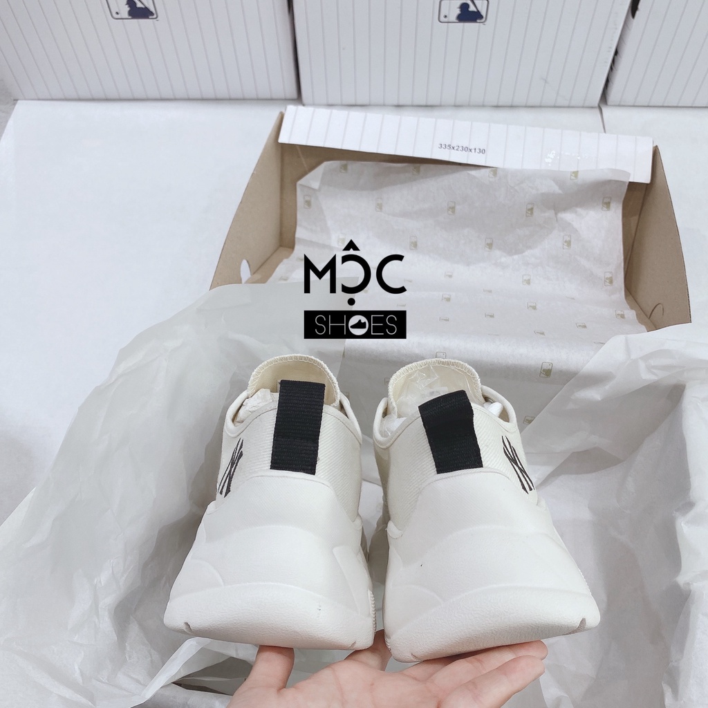 [CHÍNH HÃNG] Giày thể thao Sneaker MLB Chunky cố Thấp New York Yankees màu Trắng