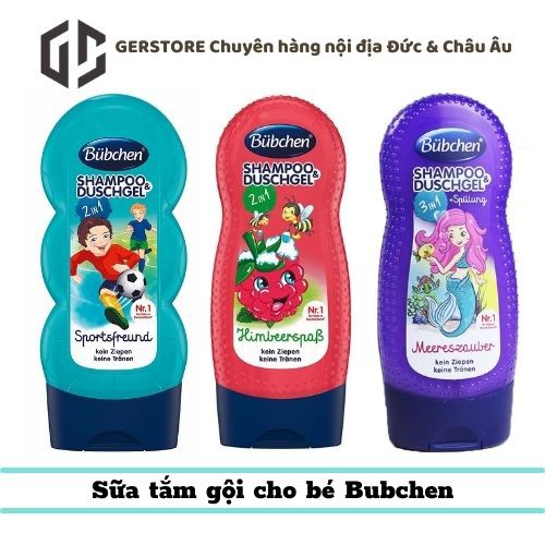 Sữa tắm gội cho bé Bubchen số 1 (dùng được cả cho trẻ sơ sinh)