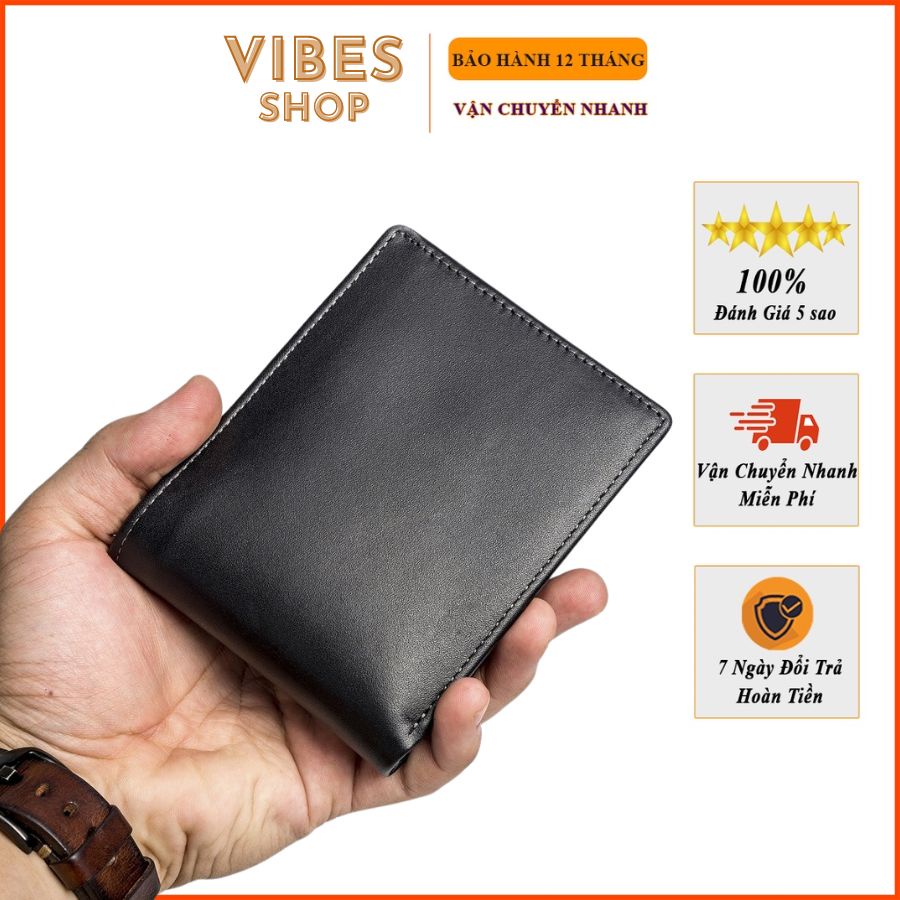 Ví Da Nam Cao Cấp Thời Trang, Bóp Nam Đẹp Đẳng Cấp - TRONBO - vibes_shop