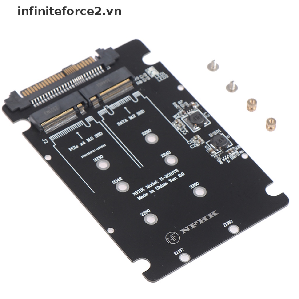 Bộ Chuyển Đổi SATA M.2 SSD Sang 2.5 "SATA NVMe M.2 NGFF SSD Sang SFF-8639 Chuyên Dụng