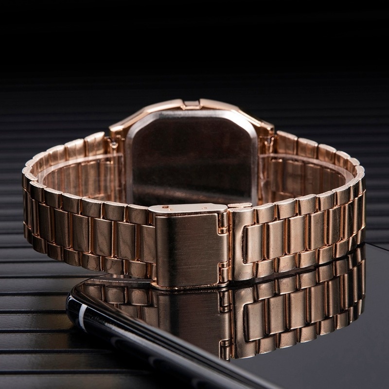 Đồng Hồ Điện Tử Hiển Thị LED Montre Femme Relogio 2021 Cho Cặp Đôi