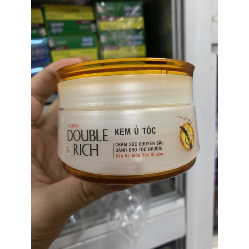Kem ủ tóc Double Rich Hair Mask 150ml ( mầu cam )