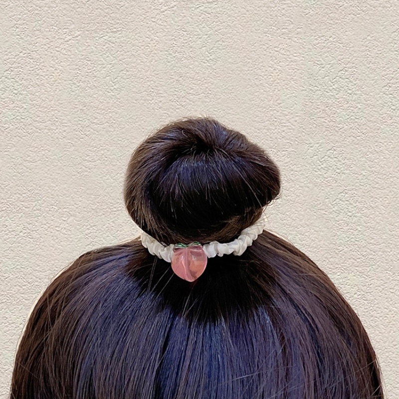 ✨✨Dây Buộc Tóc Hình Quả Đào 2022 Thời Trang Hàn Quốc