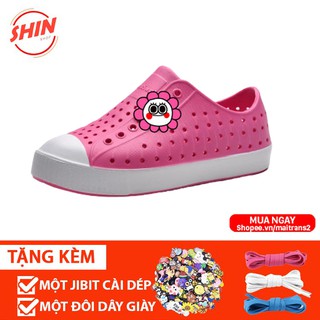 giày native❤️FREESHIP❤️ giày native Hồng neon không thấm nước MAIHNONG21