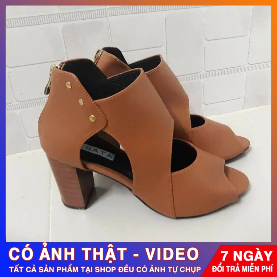 [ẢNH THẬT - FREE SHIP] Giày boot phá cách ROSATA RO114 7p - HÀNG VIỆT NAM - BKSTORE