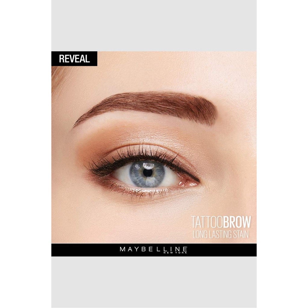 Gel Xăm Chân Mày Tạm Thời Màu Nâu Maybelline Tattoo Brow Gel Tint 5ml | BigBuy360 - bigbuy360.vn