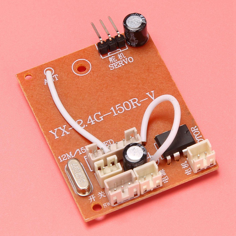 Bảng Mạch Nhận Tín Hiệu Kèm Anten 2.4G Dành Cho Xe Hơi Điều Khiển Từ Xa MN D90 D91 MN45 MN96 MN99S