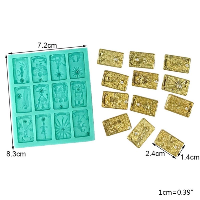 Khuôn Silicone Làm Trang Sức Thủ Công DIY Tiện Lợi