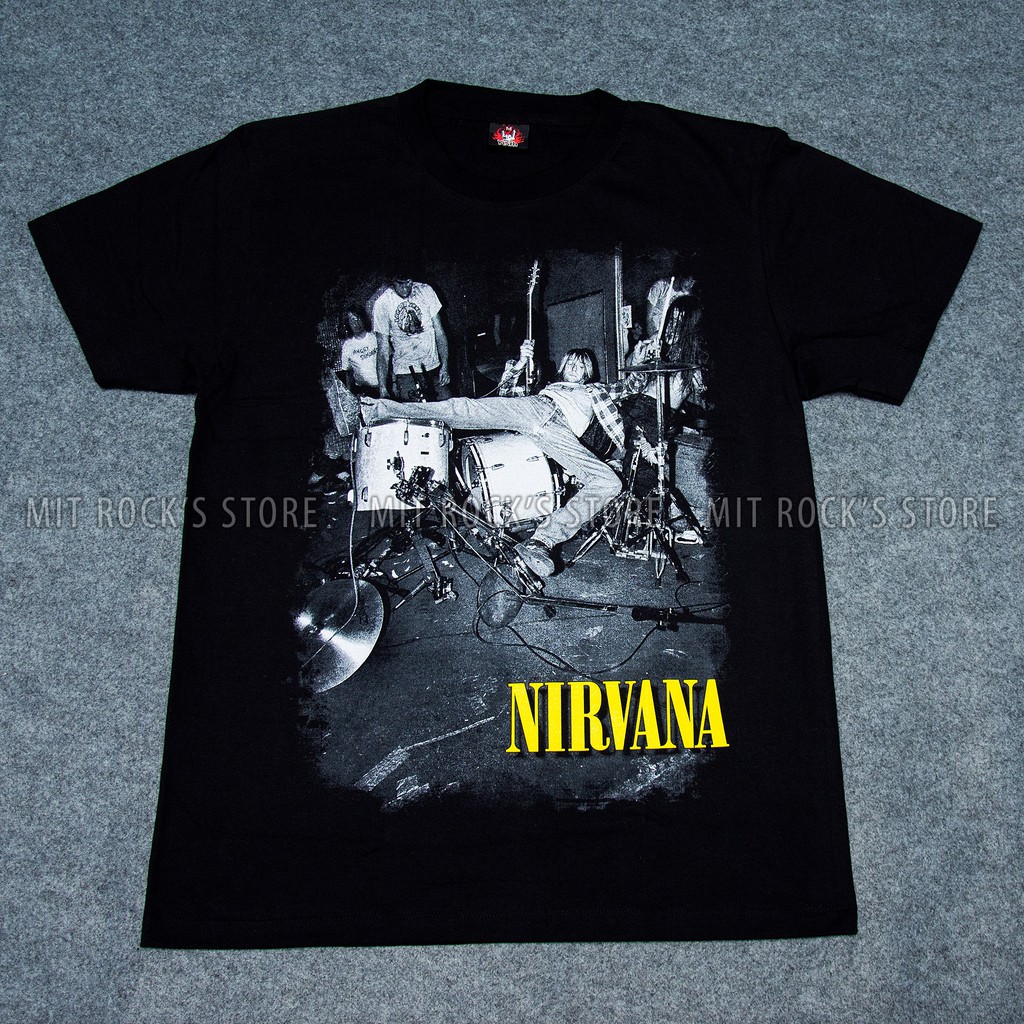 Áo Nirvana - Rock band tee - Áo Rock - Size S, M, L, XL, XXL - Áo Thái Lan