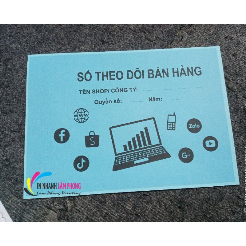 Sổ Theo Dõi Bán Hàng Online, Nhật Ký Bán Hàng