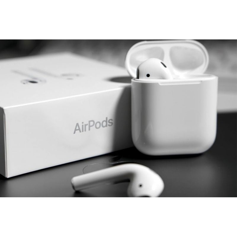 [AIRPODS 2] Tai Nghe Bluetooth AirPods 2, Tự Động Kết Nối - Định Vị Đổi Tên có sạc không dây_dùng cho cả Ios và Android