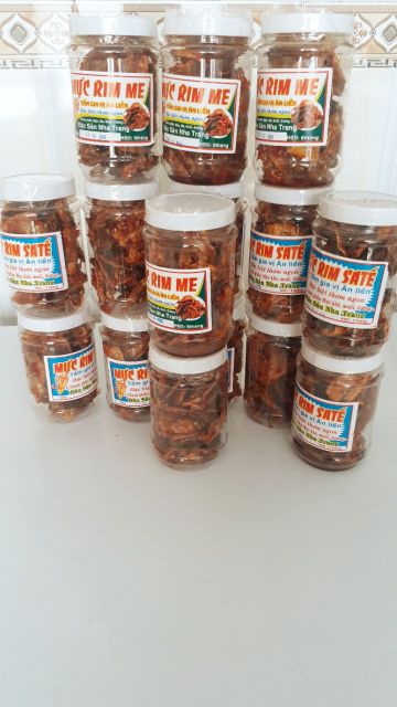 Ăn vặt☞ 🎁🎁 6 hộp (2 hộp Mực Rim Me + 2 hộp Mực Rim Sate + 2 hộp Ghẹ sữa ram) | BigBuy360 - bigbuy360.vn