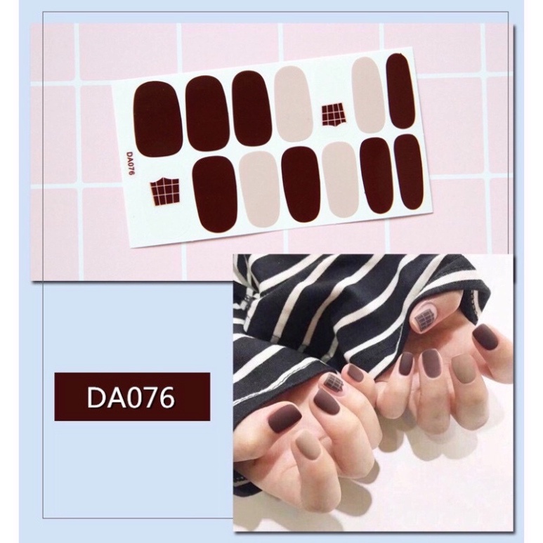 [ TẶNG DŨA MÓNG + FREESHIP] Set 14 miếng Dán móng tay dễ thương kute