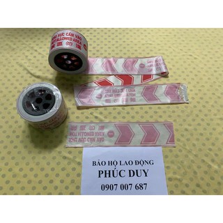 CUỘN RÀO CẢNH BÁO CHO CÔNG TRÌNH  2 MẶT