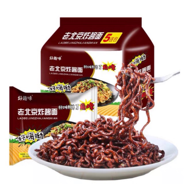 Mỳ trộn tương đen thơm ngon