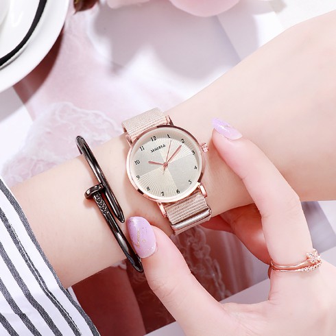 [Mã FAMARAL2 giảm 10K đơn 50K]ĐỒNG HỒ NƯ DÂY VẢI DÙ SHUXIA D352 PHONG CÁCH HÀN QUỐC | BigBuy360 - bigbuy360.vn