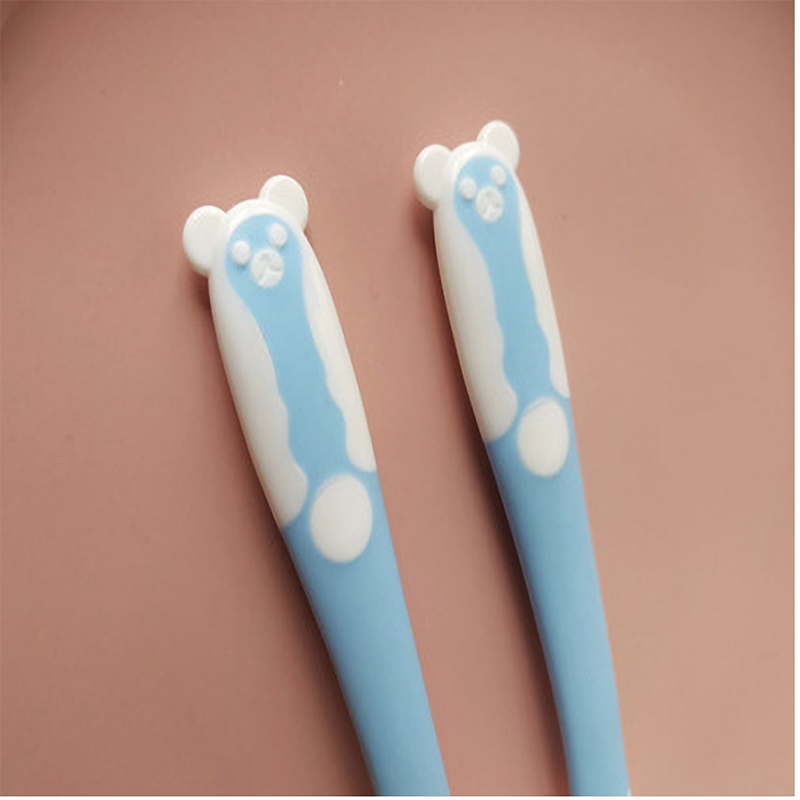 Bộ thìa và nĩa ăn dặm dành cho bé 0-3 tuổi có thể xoay 360 độ